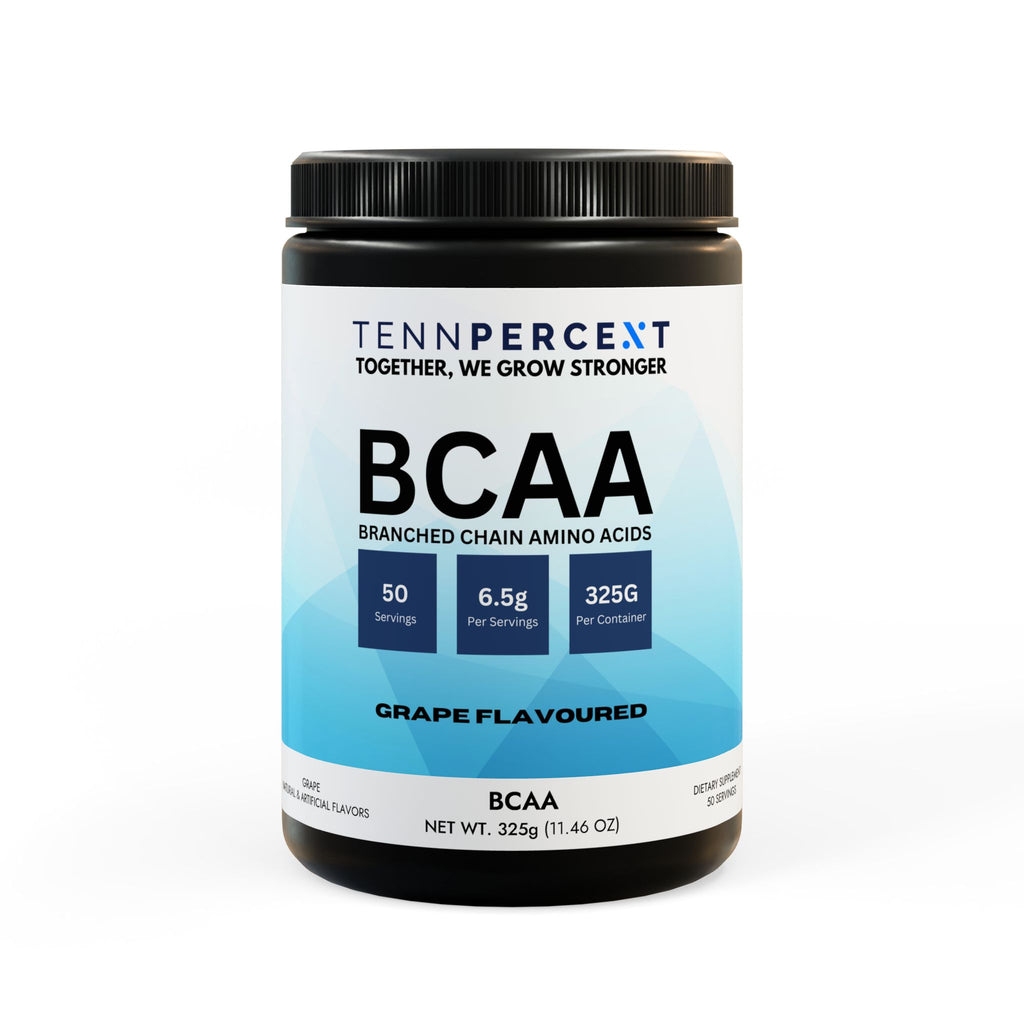 BCAA Supplement, Grape (325g, 11.46oz, 50 servings) || Supplément BCAA, Raisin (325g, 11.46oz, 50 portions)